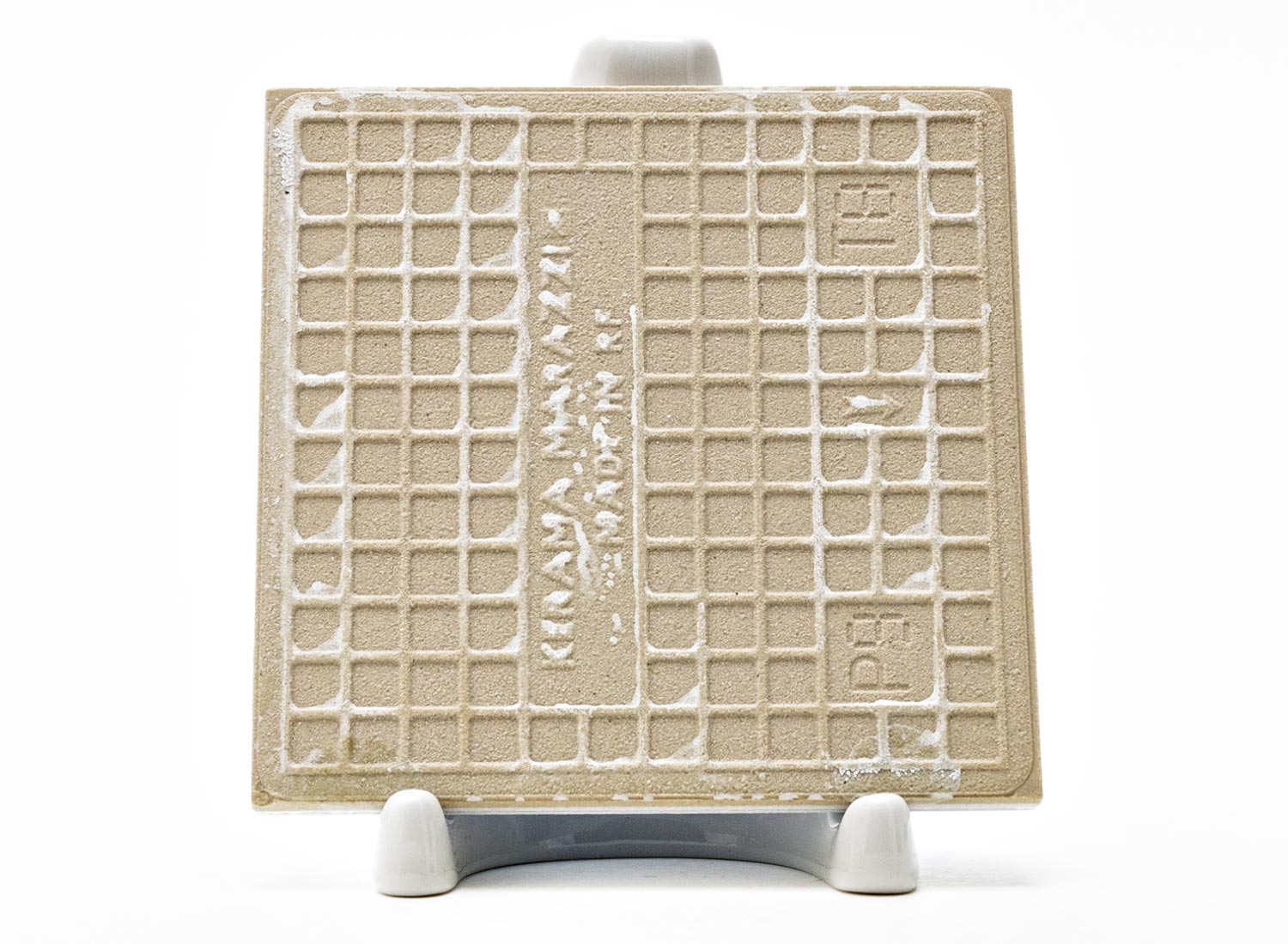 Изразец «Голландский. Заяц Bandy» Керамика. 97 x 97 мм.