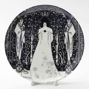 Декоративная тарелка Обри Бердслей Венера 200 мм.
