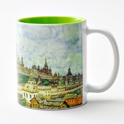 Кружка «Московский Кремль» Форма: Стандартная. Керамика. 300 мл.